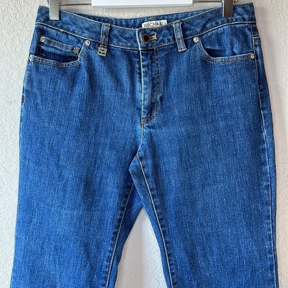 MICHAEL Michael Kors Boot Cut‎ Mid Rise Jeans Size 8
